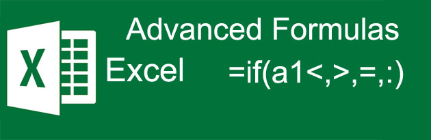 Excel Advanced Formulas